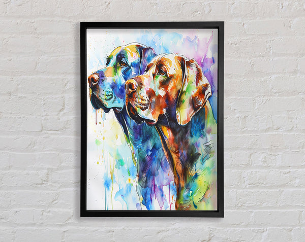 Labrador Watercolour Framed Print