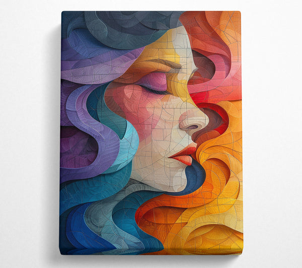  A Canvas Print of Lines And Curves Of Beauty Canvas Print