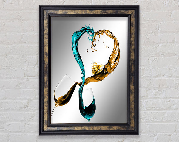 Liquid Love Framed Print