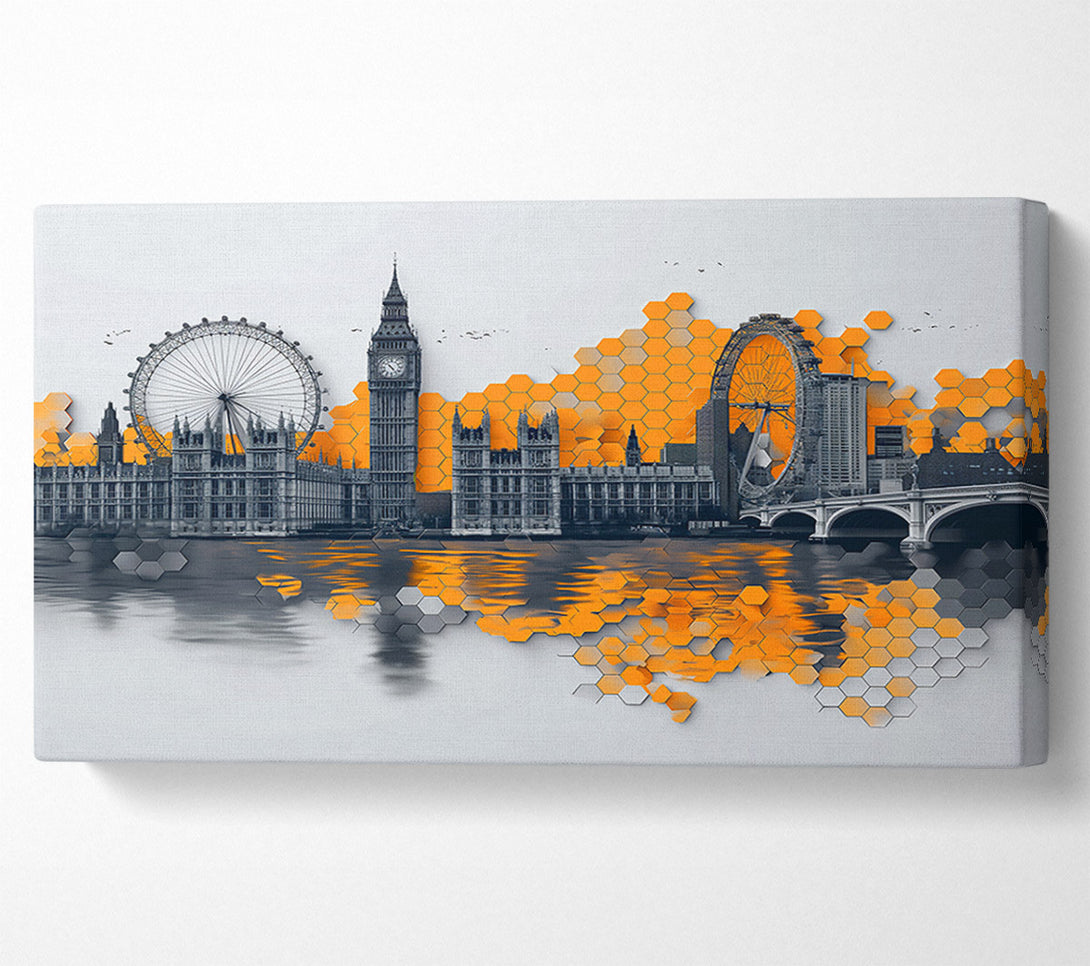  A Canvas Print of London Skyline (1) Canvas Print
