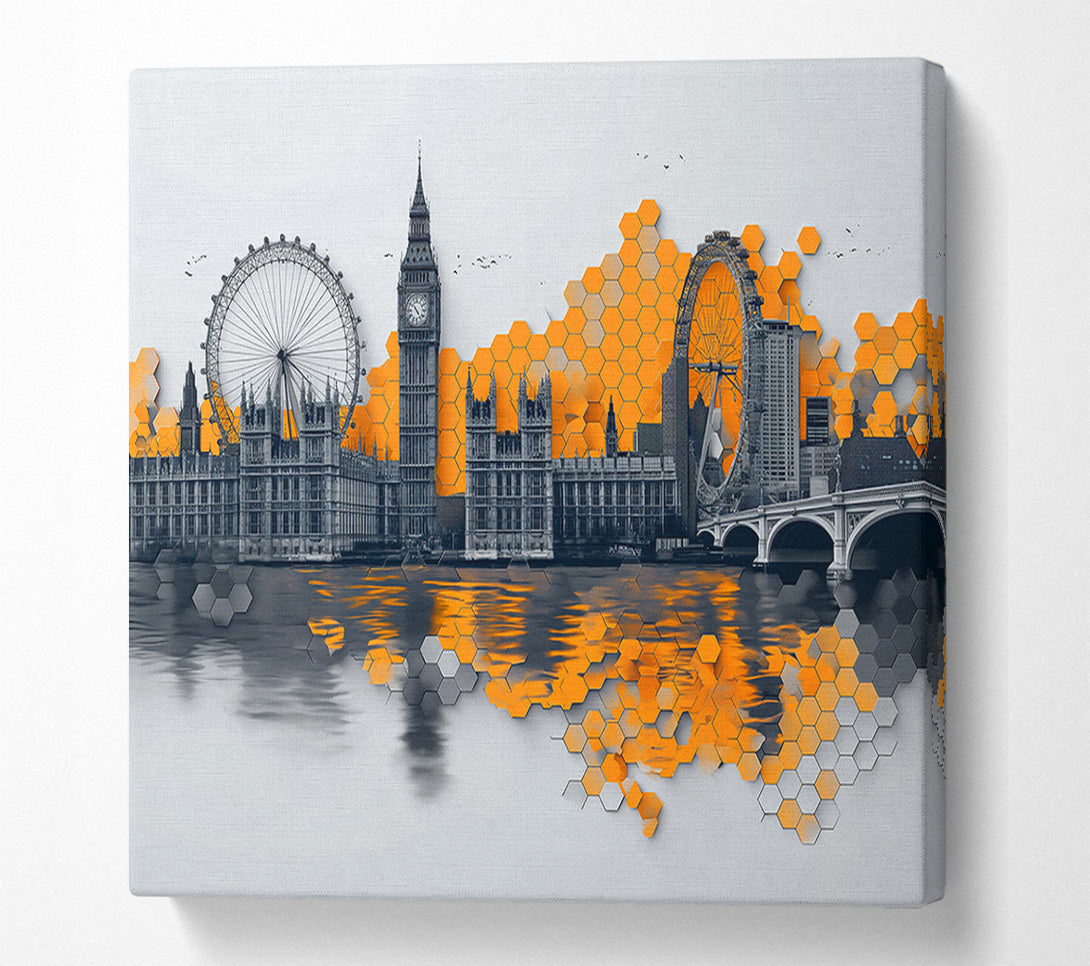 A Canvas Print of London Skyline (1) Canvas Print