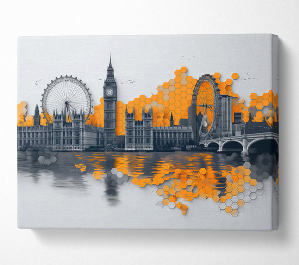 A Canvas Print of London Skyline (1) Canvas Print