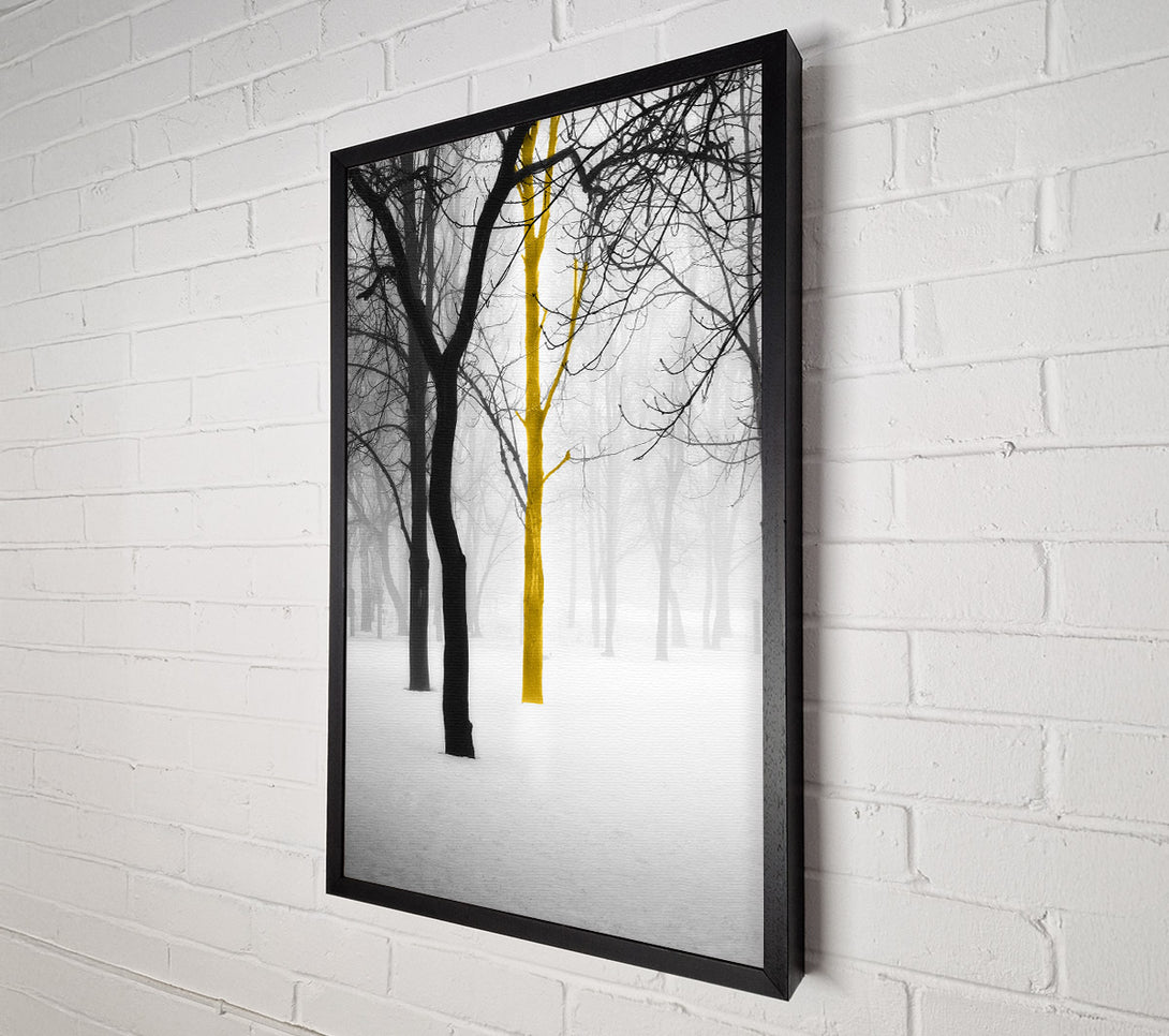  A Canvas Print of Lone Colourful Tree Canvas Art