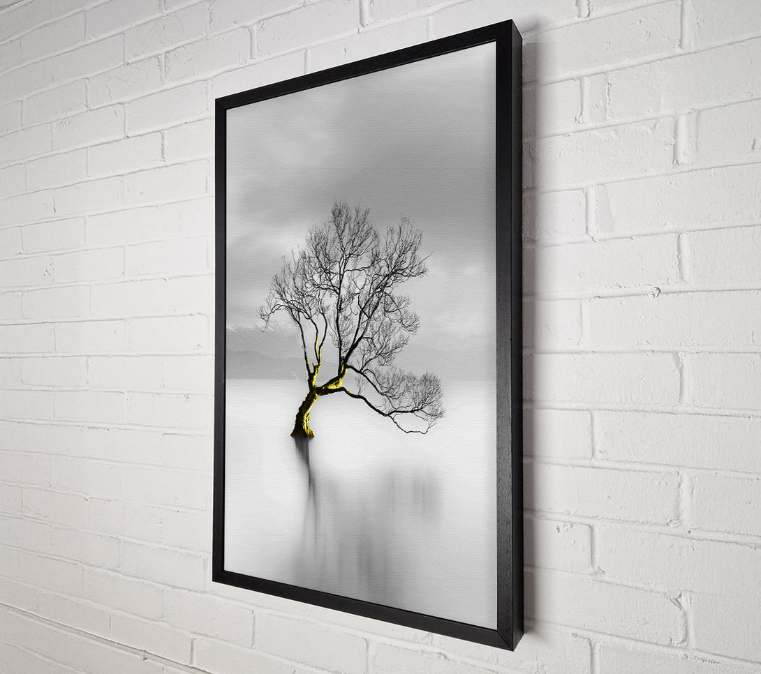  A Canvas Print of Lone Tree Lake Canvas Art