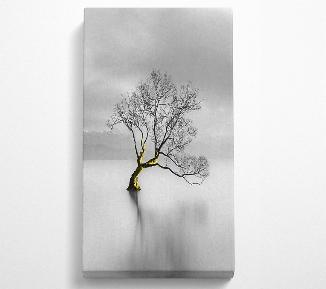 A Canvas Print of Lone Tree Lake Canvas Art