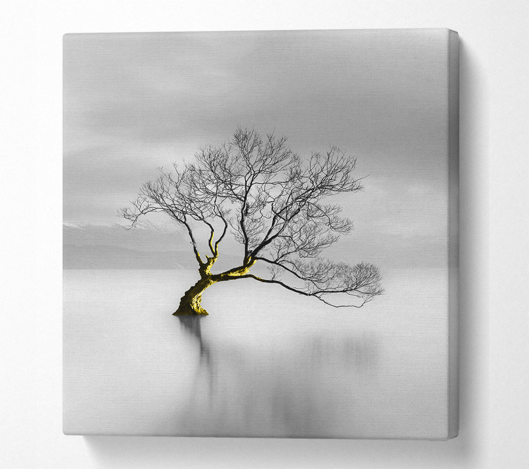  A Canvas Print of Lone Tree Lake Canvas Art