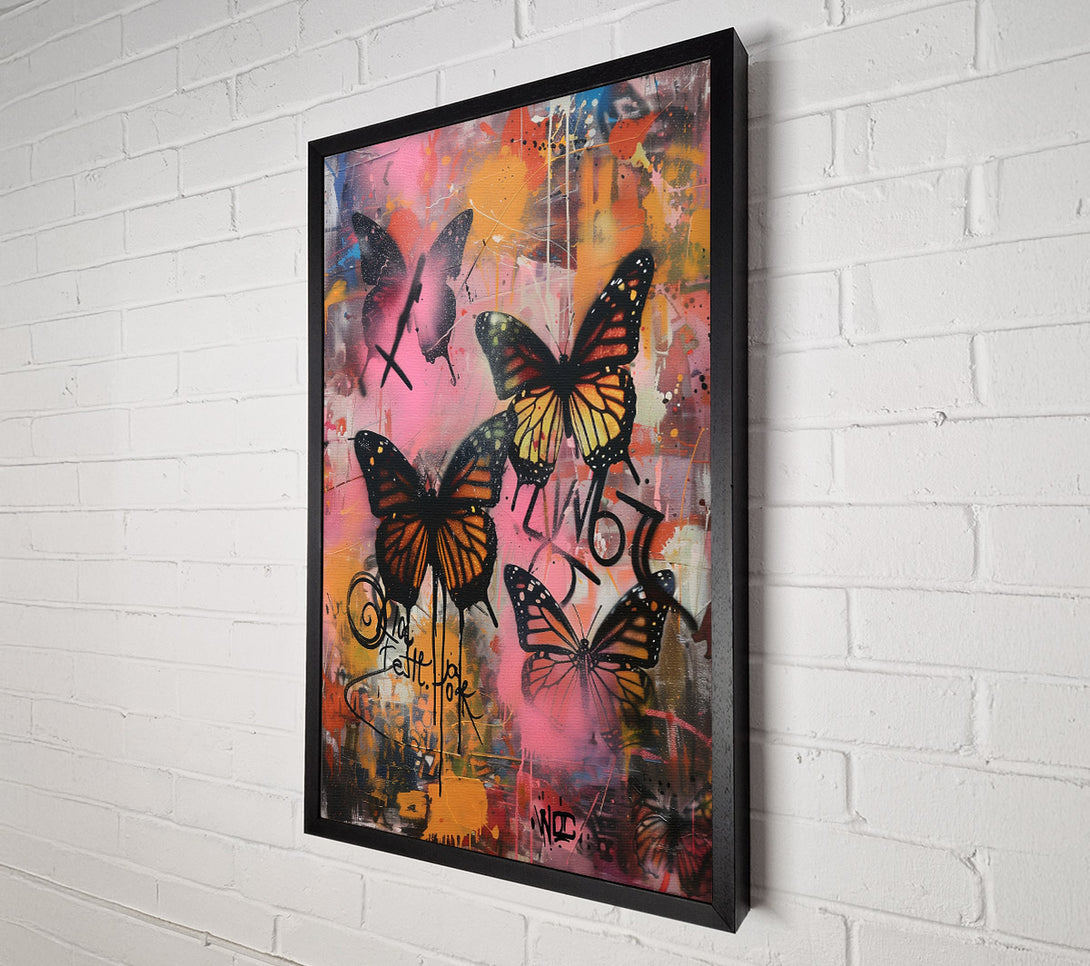  A Canvas Print of Louis Butterflies Canvas Wall Art