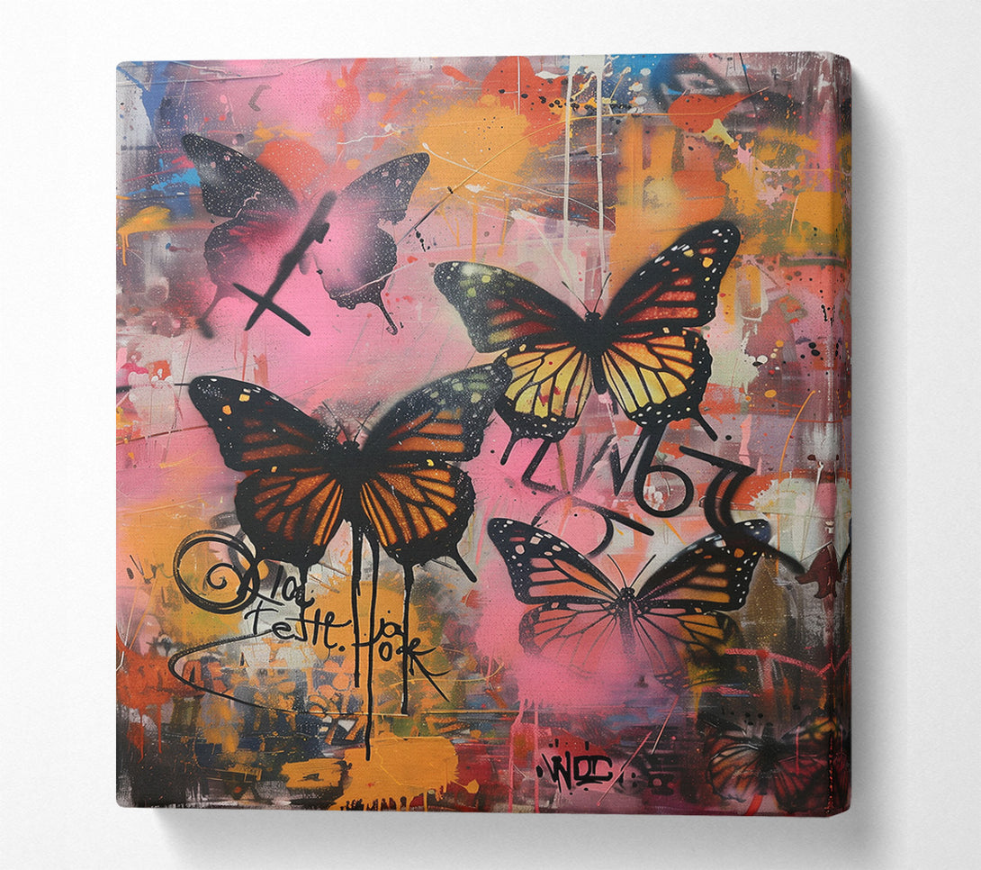  A Canvas Print of Louis Butterflies Canvas Wall Art