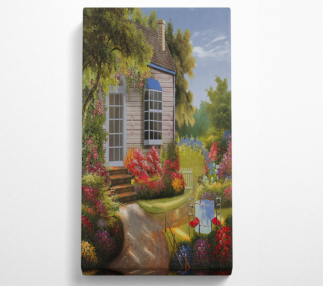  A Canvas Print of Lovely Cottage Canvas Wall Art