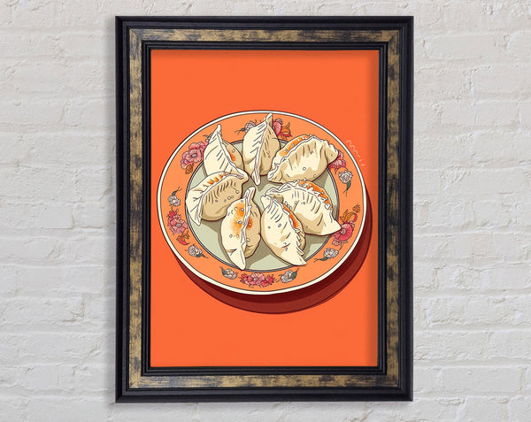 Lovely Dumpings Framed Print