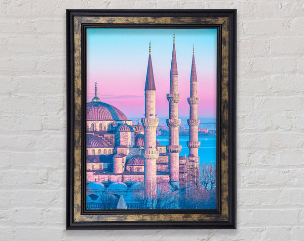 Magnificent Spires Framed Print