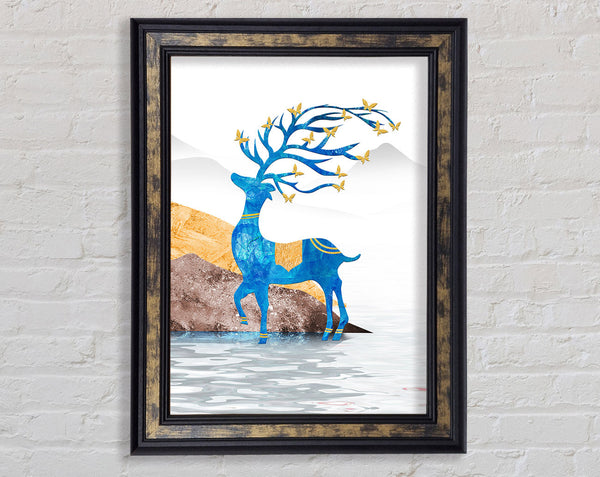 Majestic Deer Framed Print