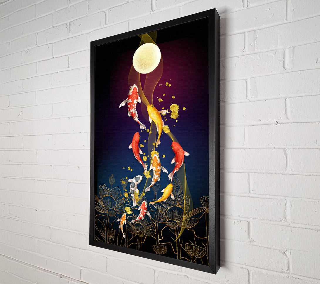  A Canvas Print of Majestic Fish Canvas Print