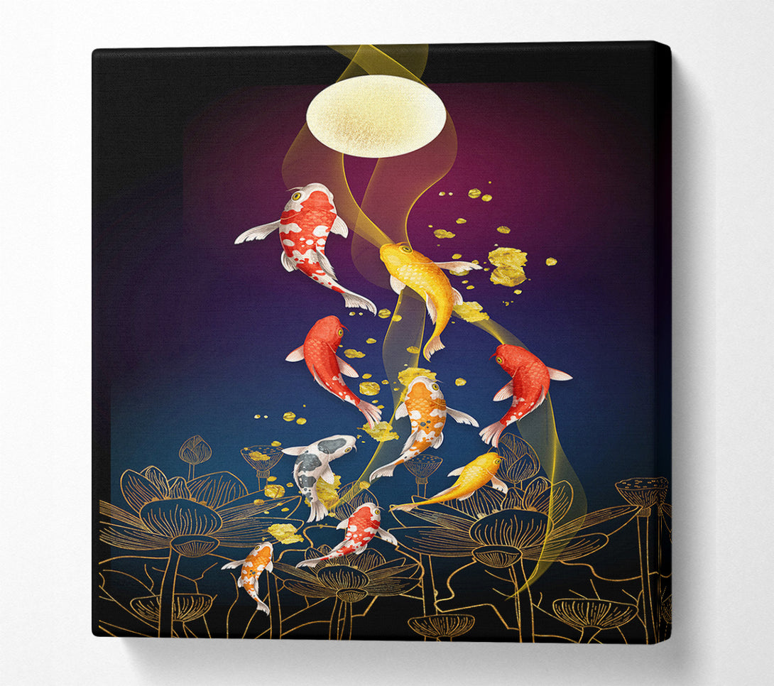  A Canvas Print of Majestic Fish Canvas Print