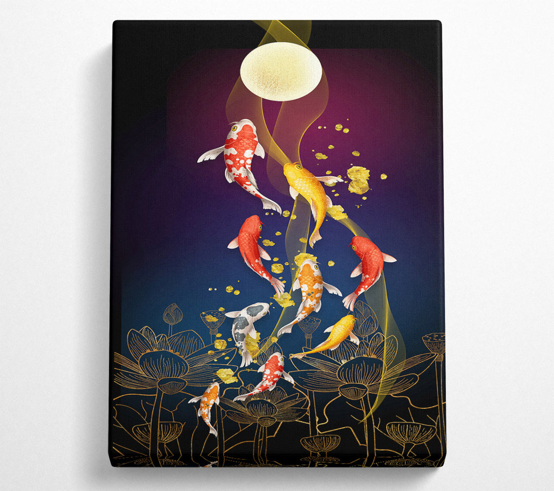  A Canvas Print of Majestic Fish Canvas Print