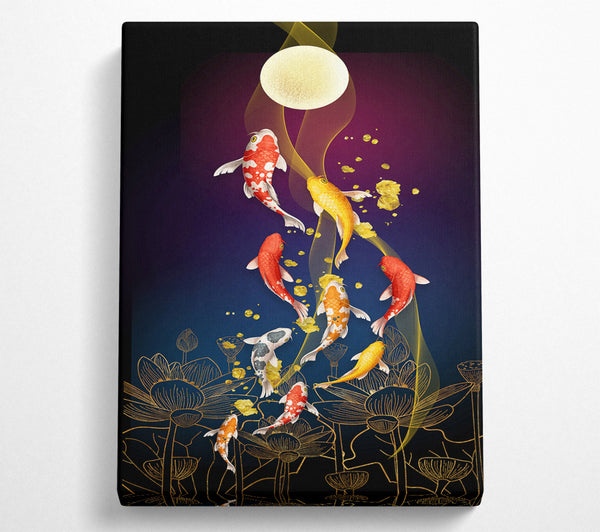  A Canvas Print of Majestic Fish Canvas Print