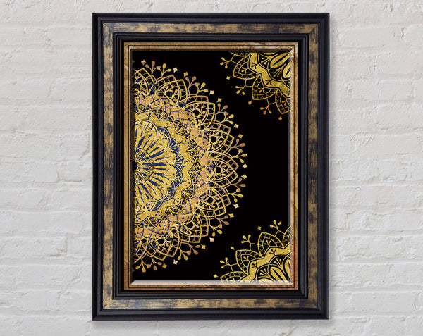 Mandala Gold 2 Framed Print
