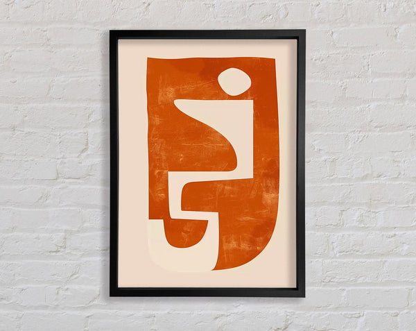 Matisse Orange Framed Print