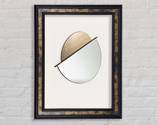 Metal Egg Framed Print