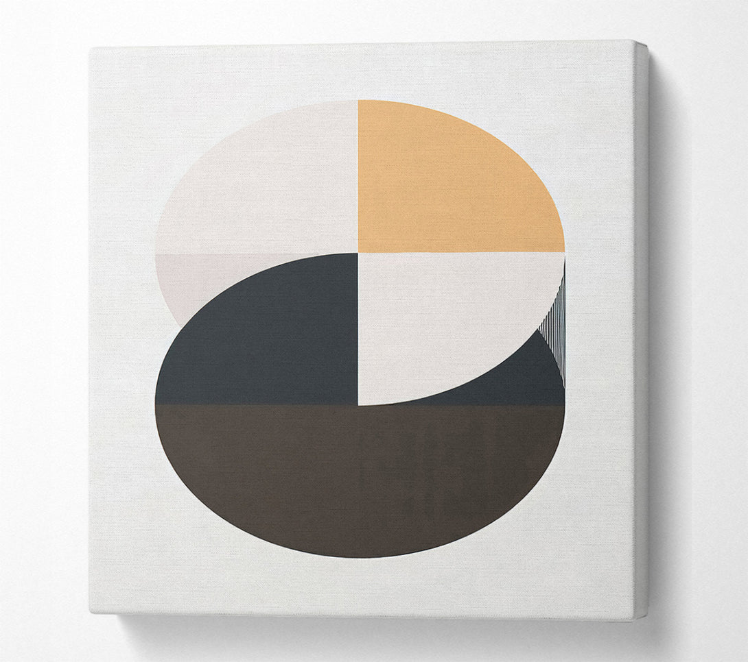  A Canvas Print of Mid Century Merge Canvas Art