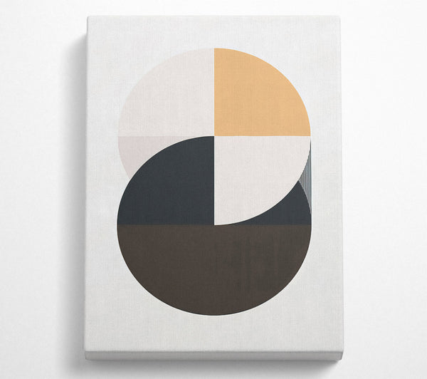  A Canvas Print of Mid Century Merge Canvas Art
