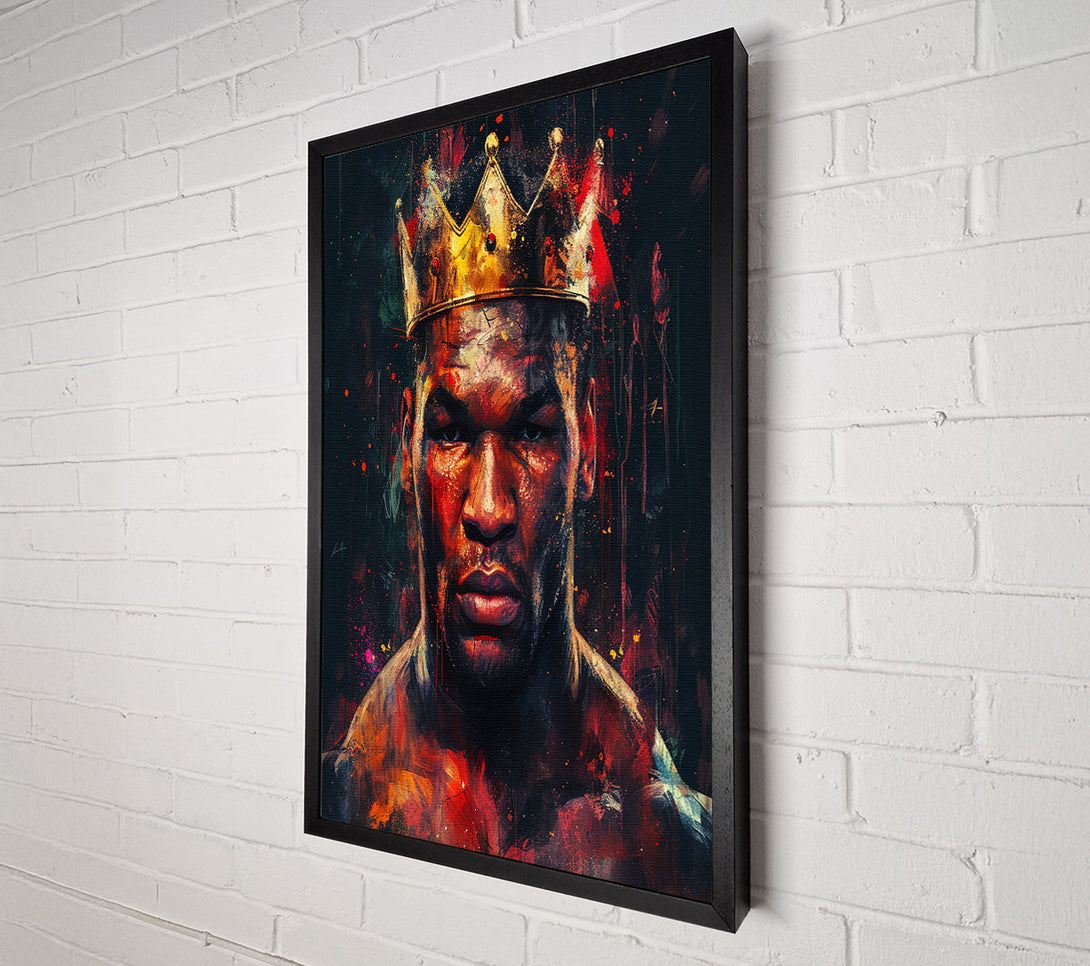  A Canvas Print of Mike Tyson Canvas Wall Art