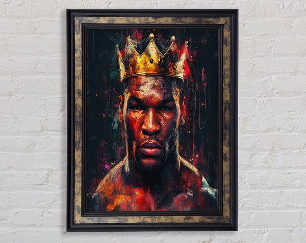 Mike Tyson Framed Print