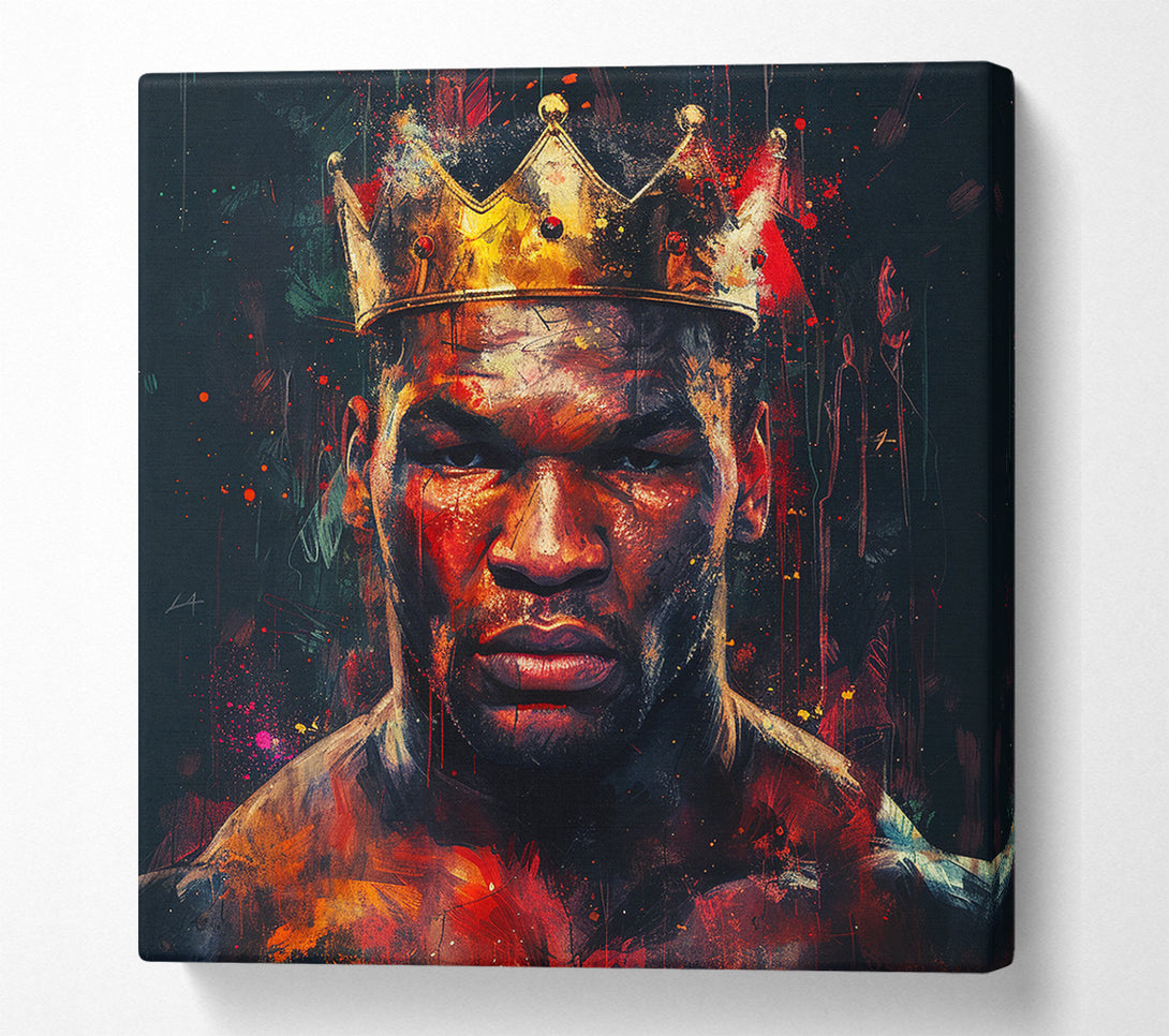  A Canvas Print of Mike Tyson Canvas Wall Art