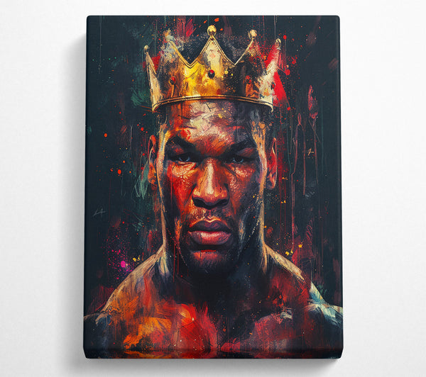  A Canvas Print of Mike Tyson Canvas Wall Art