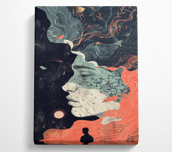  A Canvas Print of Mindfulness Canvas Wall Art