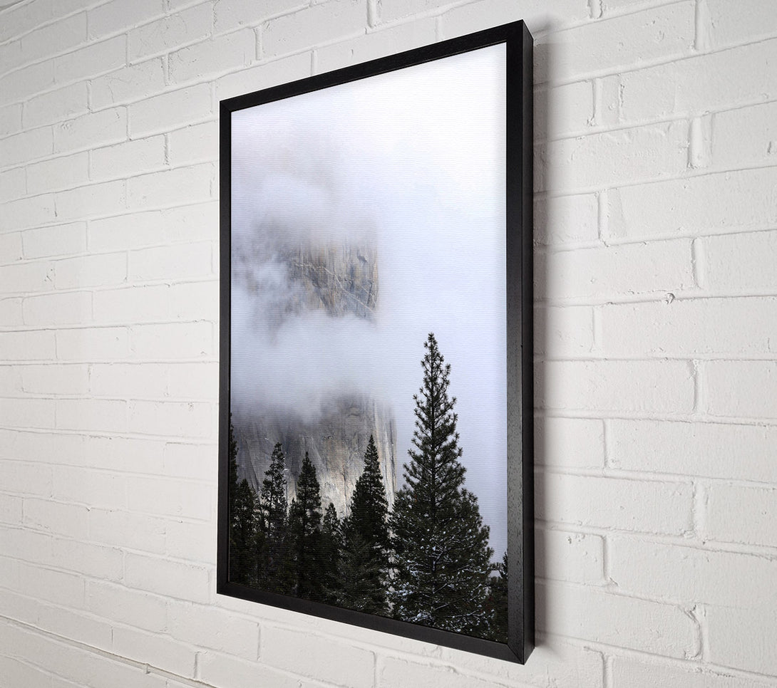  A Canvas Print of Misty Mountain Edge Canvas Art