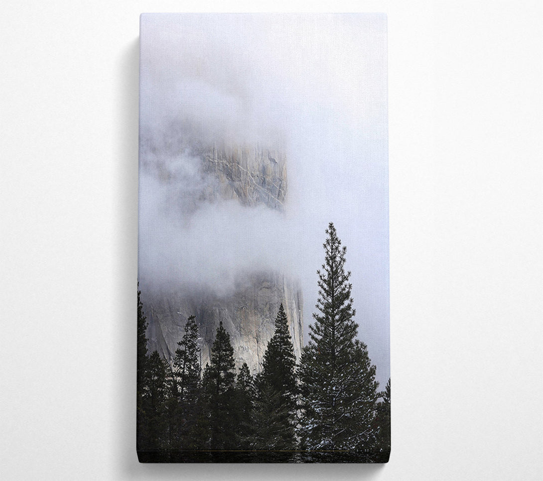  A Canvas Print of Misty Mountain Edge Canvas Art