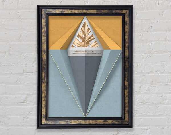 Modemist Abstract Art Framed Print