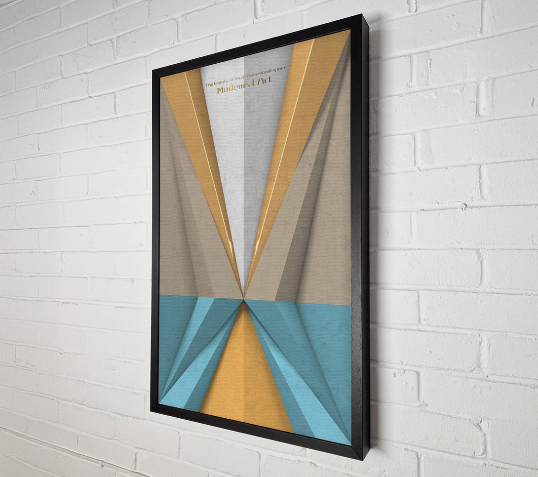 A Canvas Print of Modemist Art Abstract Canvas Art