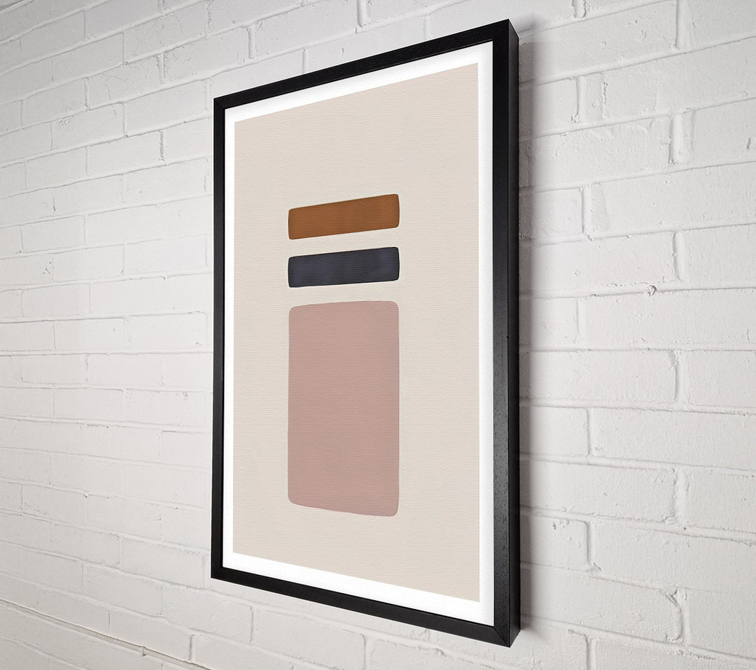  A Canvas Print of Modern Abstract Shapes Canvas Wall Art
