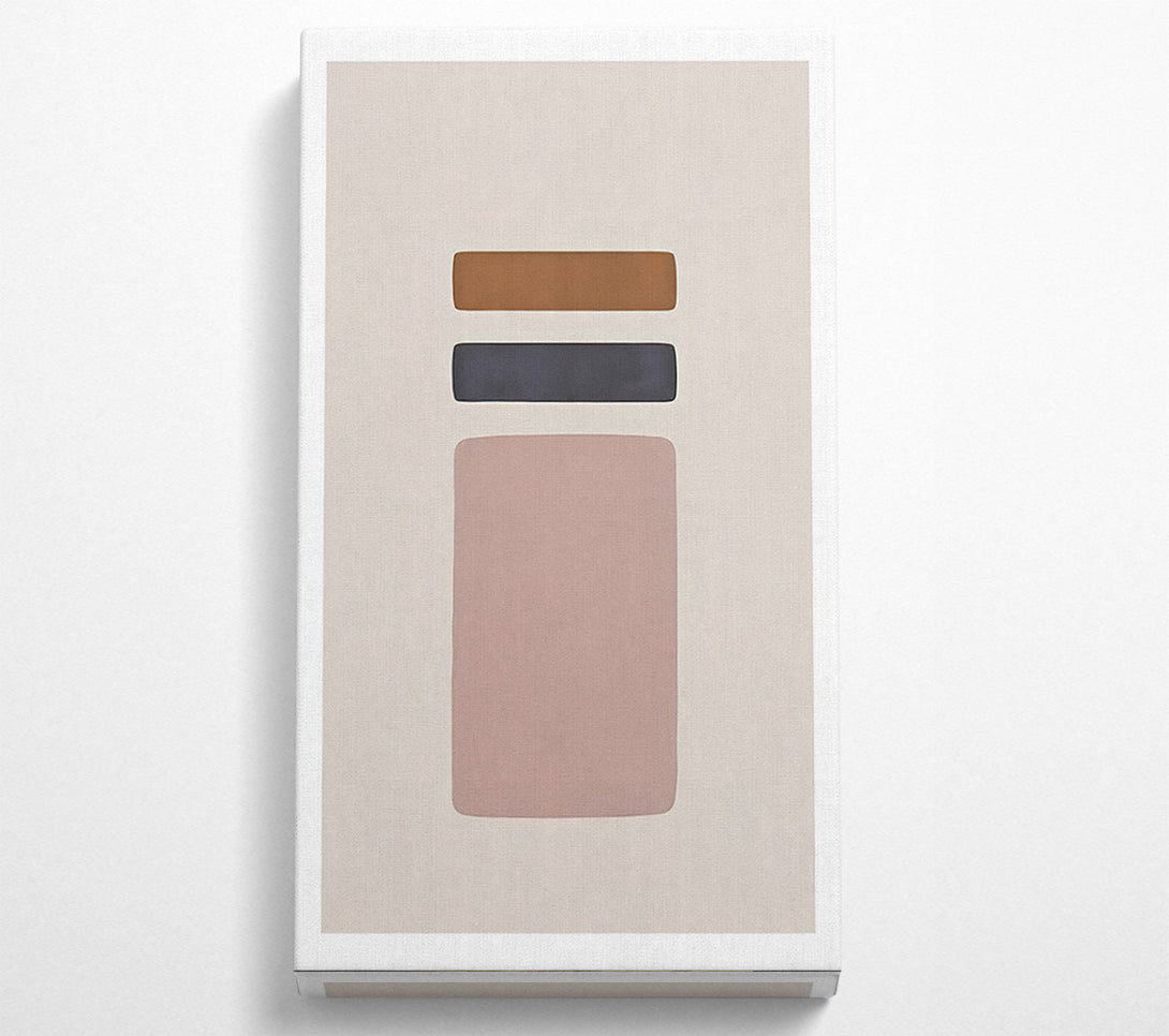  A Canvas Print of Modern Abstract Shapes Canvas Wall Art