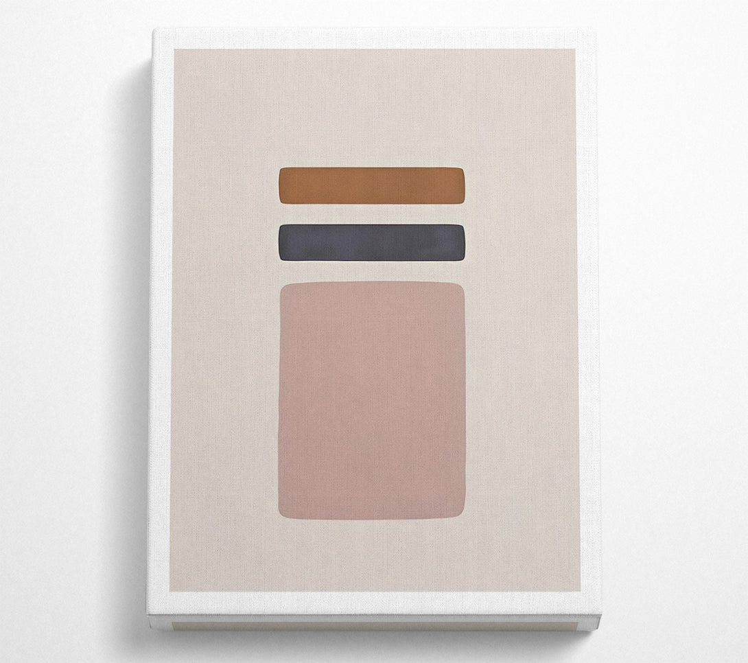  A Canvas Print of Modern Abstract Shapes Canvas Wall Art