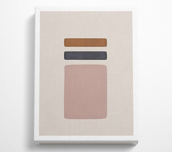  A Canvas Print of Modern Abstract Shapes Canvas Wall Art