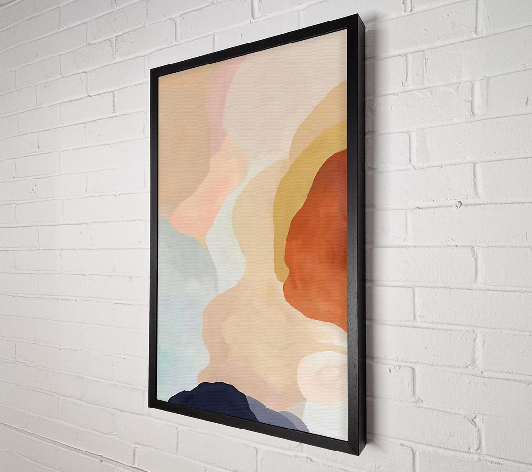  A Canvas Print of Modern Abstract Splodge Canvas Print