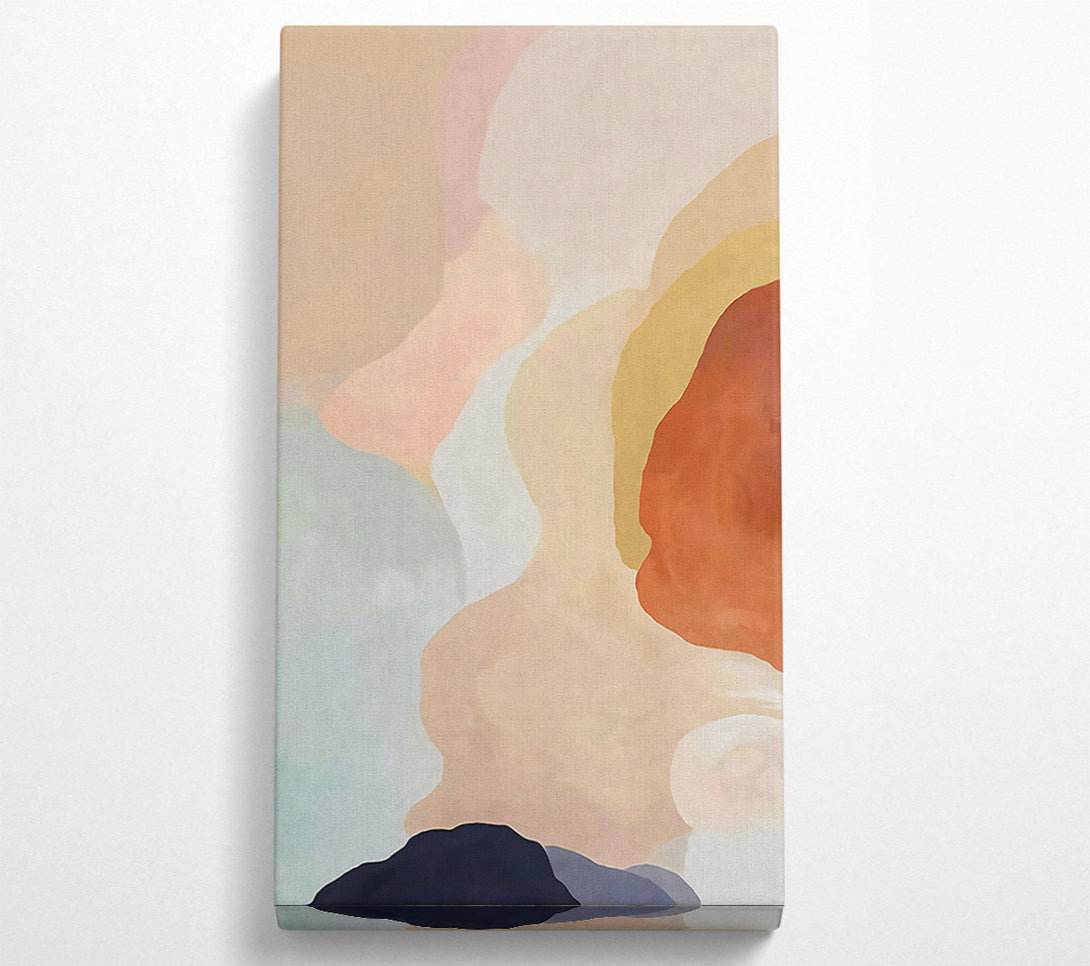  A Canvas Print of Modern Abstract Splodge Canvas Print