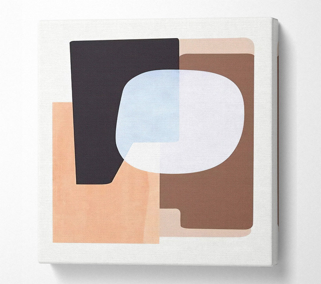  A Canvas Print of Modern Boho Abstract Canvas Art