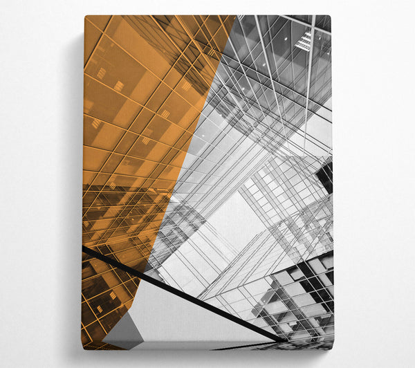  A Canvas Print of Modern City View Canvas Print