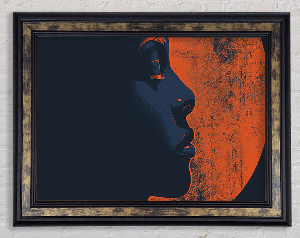 Night Scape Framed Print