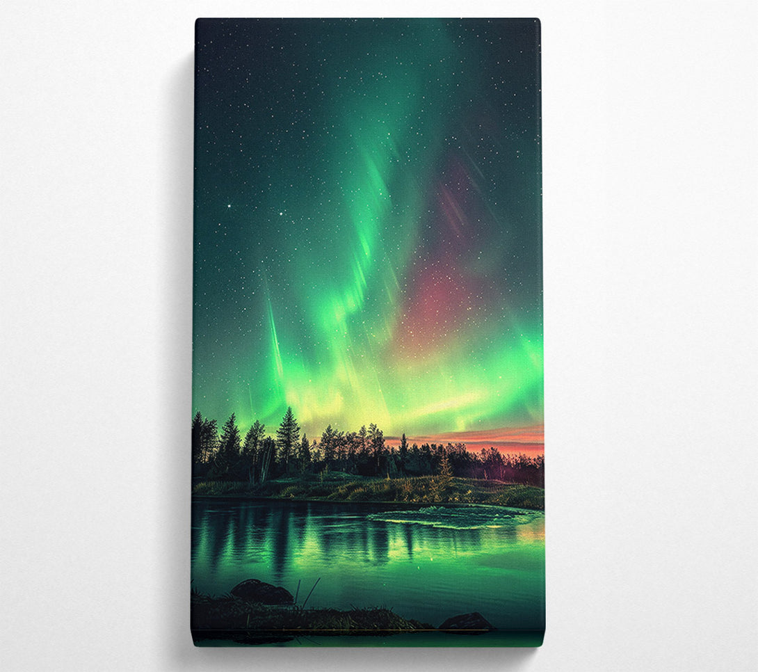  A Canvas Print of Northern Lights Canvas Art