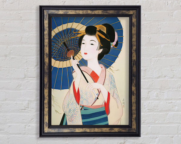 Oriental Woman Framed Print
