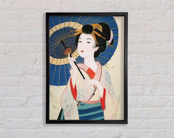 Oriental Woman Framed Print