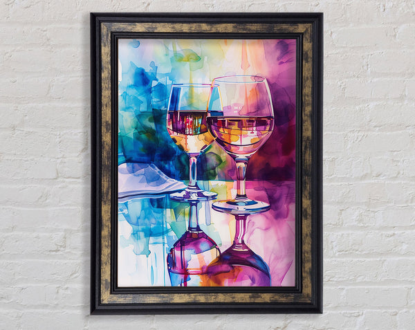 Out For A Drink Framed Print