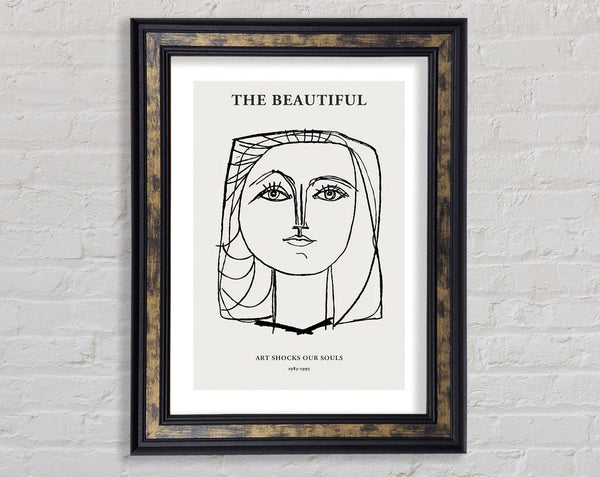Pablo Picasso The Beautiful Framed Print