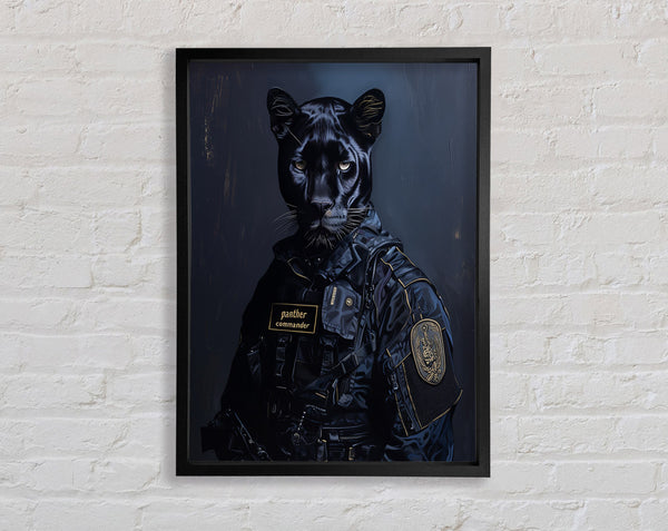 Panther Commander Framed Print