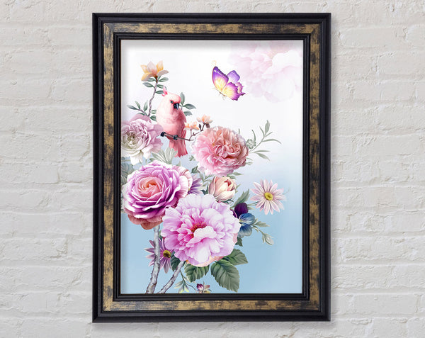 Paradise Birds Framed Print